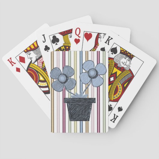 Kartenhalterung Spielkarten (Rückseite)