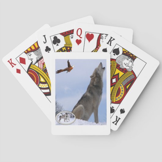 Kartenhalterung Spielkarten (Rückseite)