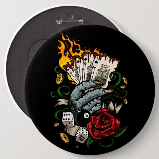 Kartenhand Button (Vorne & Hinten)