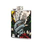 Kartenhand Flachmann (Links)