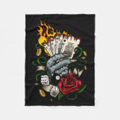Kartenhand Fleecedecke (Vorderseite)