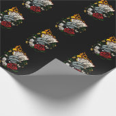 Kartenhand Geschenkpapier (Ecke)