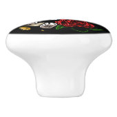 Kartenhand Keramikknauf (Seitenansicht)