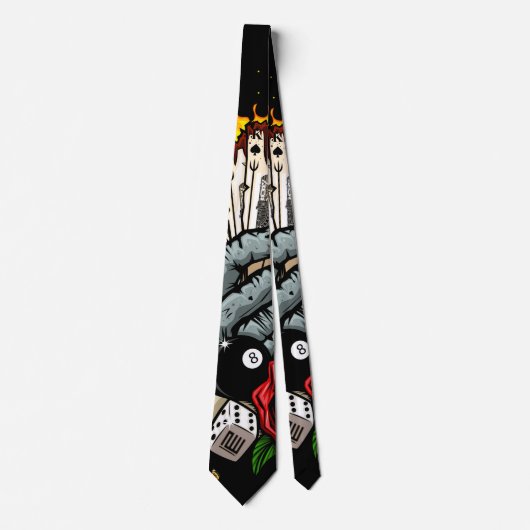 Kartenhand Krawatte (Vorderseite)