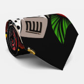 Kartenhand Krawatte (Gerollt)