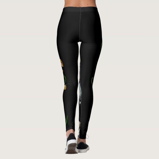 Kartenhand Leggings (Rückseite)