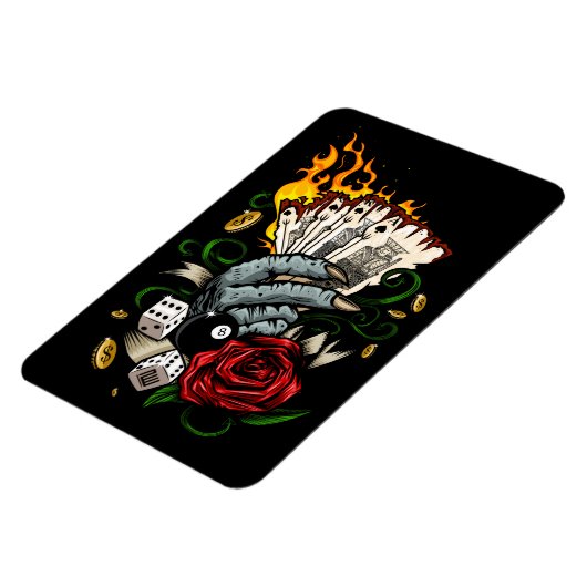 Kartenhand Magnet (Linke Seite)