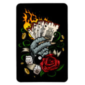 Kartenhand Magnet (Vertikal)