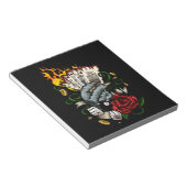 Kartenhand Notizblock (angewinkelt)