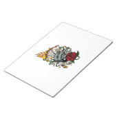 Kartenhand Notizblock (angewinkelt)