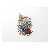 Kartenhand Notizblock (Vorderseite)