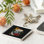 Kartenhand Schlüsselanhänger (Seite)