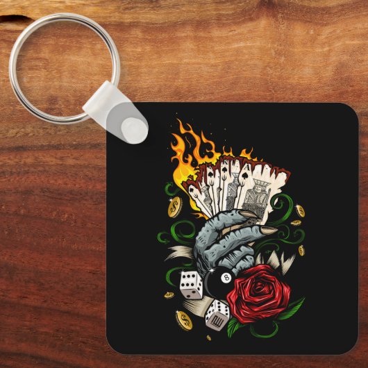 Kartenhand Schlüsselanhänger (Vorderseite)