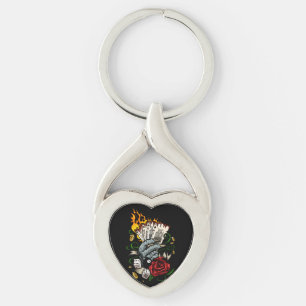 Kartenhand Schlüsselanhänger