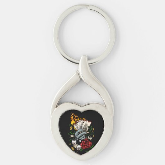 Kartenhand Schlüsselanhänger (Vorderseite)