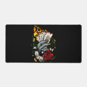 Kartenhand Schreibtischunterlage