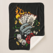 Kartenhand Sherpadecke (Vorderseite)