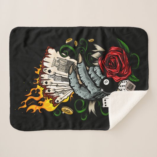 Kartenhand Sherpadecke (Vorderseite (Horizontal))