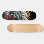 Kartenhand Skateboard (Horizontal)