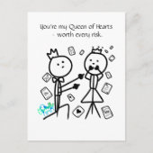 Kartenhaus für Postkarten (Vorderseite)