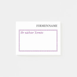 Kartenhaus | Ungewöhnliche Geschäftsausstattung  Post-it Klebezettel