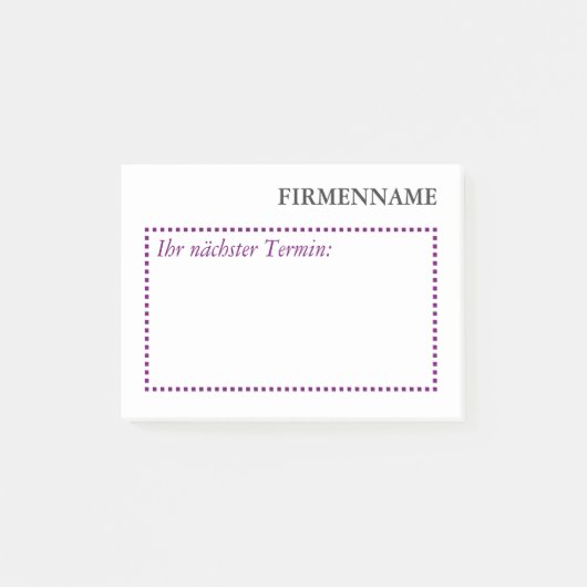 Kartenhaus | Ungewöhnliche Geschäftsausstattung Post-it Klebezettel (Vorderseite)