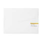 Kartenhaus | Ungewöhnliche Geschäftsausstattung  Rundum-Adressaufkleber (Rückseite)