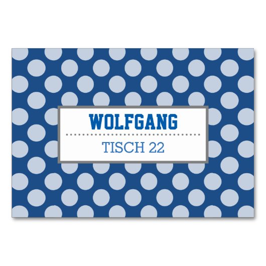 Kartenhaus | Ungewöhnliche Geschäftsausstattung  Tischnummer (Vorderseite)