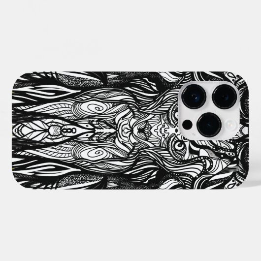 Kartenhaus | Ungewöhnliches Design Case-Mate iPhone Hülle (Rückseite (Horizontal))