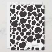 Karteninhaber | Chicken Nugget Einladung (Rückseite)