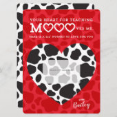 Karteninhaber | Chicken Nugget Einladung (Vorne/Hinten)