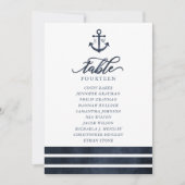 Kartenkarten für die Ankerplakette von Nautic Tisc Einladung (Vorderseite)