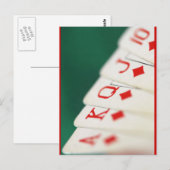 KARTENKARTEN-KARTEN-SPIEL POSTKARTE (Vorne/Hinten)