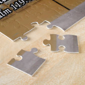 Kartenkatalog mit Schrift Puzzle (Seite)