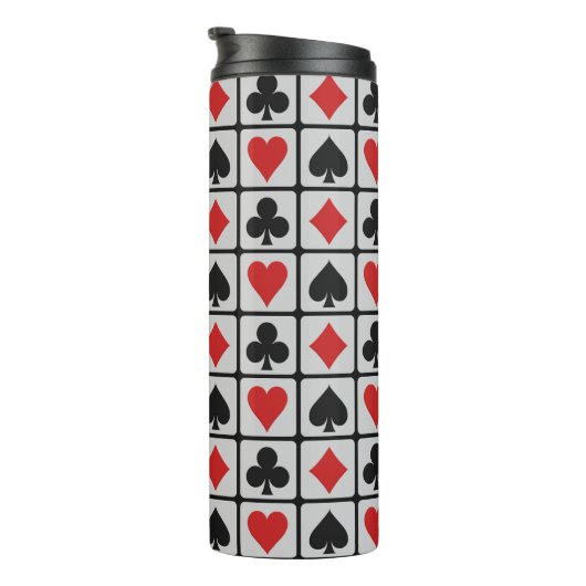 Kartenklammer Anzug Thermosbecher (Nach rechts gedreht)