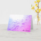 KARTENKOMFORT UND RUHE KARTE (Gelbe Blume)