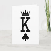 Kartenkönig Dankeskarte (Vorderseite)