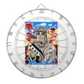 Kartenkönig Dartscheibe (vorne)