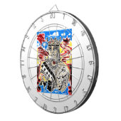 Kartenkönig Dartscheibe (Vorderseite rechts)