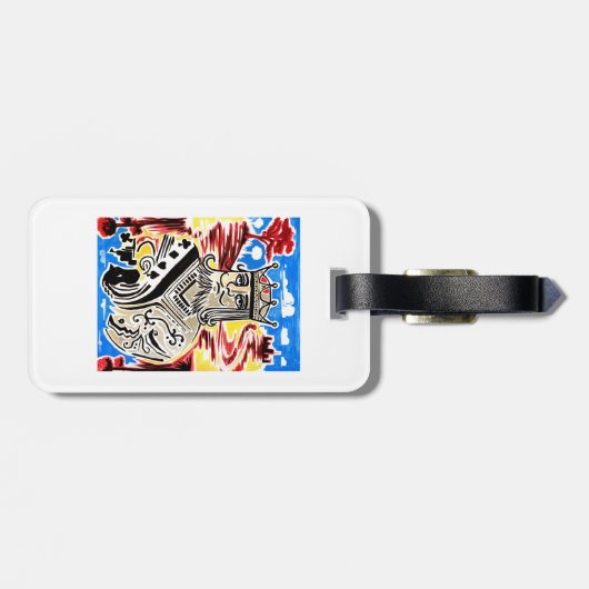 Kartenkönig Gepäckanhänger (Rückseite horizontal)