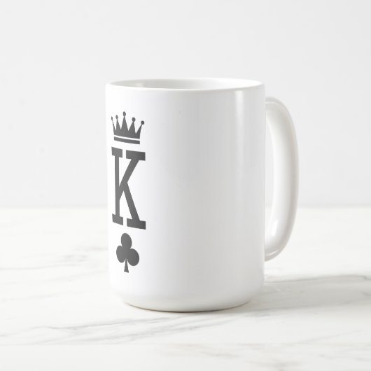Kartenkönig Kaffeetasse (VorderseiteRechts)