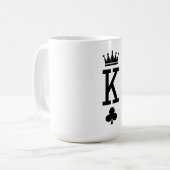 Kartenkönig Kaffeetasse (Vorderseite Links)