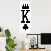 Kartenkönig Poster (Heimbüro)