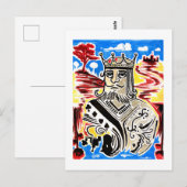 Kartenkönig Postkarte (Vorne/Hinten)