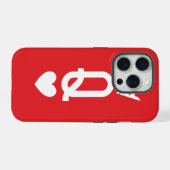 Kartenkönigin iPhone Hülle (Rückseite (Horizontal))