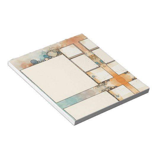 Kartenlayoutschreiber Notizblock (angewinkelt)