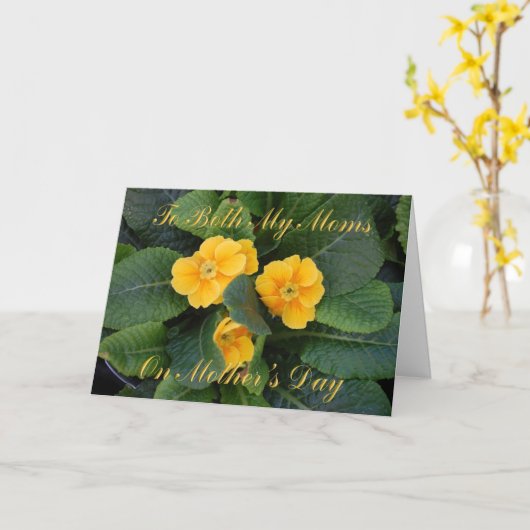 Kartenlesbe Mamas der Mutter Tages Karte (Gelbe Blume)