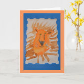 Kartenleuchte Karte (Gelbe Blume)