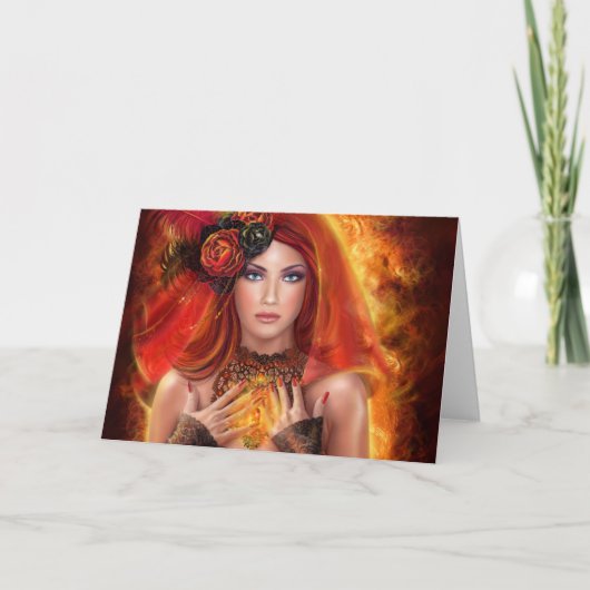 Kartenmagie ** feiertagskarte (Vorderseite)