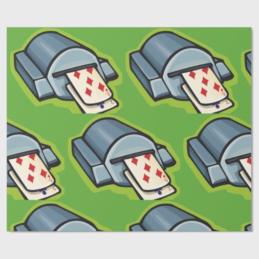 Kartenmaschine Geschenkpapier (Flach)